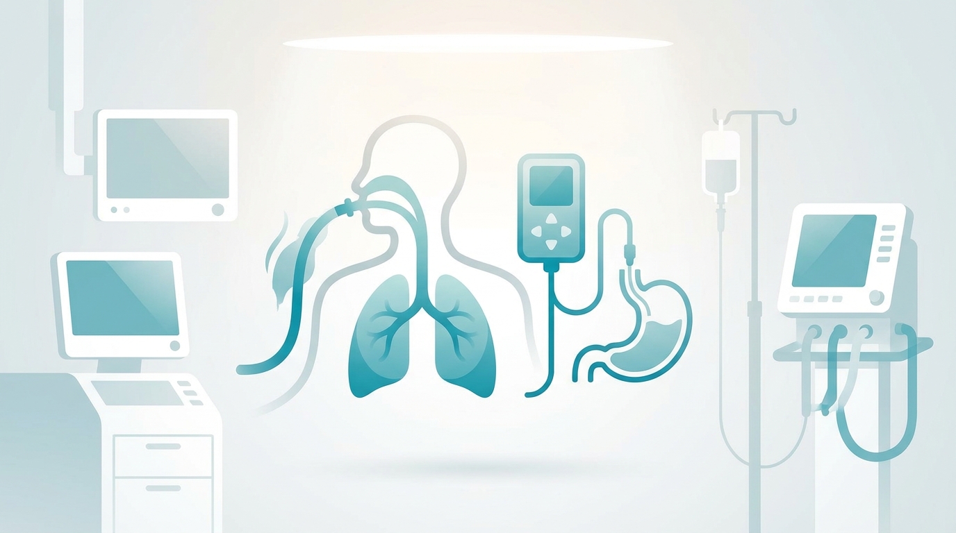Beatmung und künstliche Ernährung: Medizinische Behandlungsoptionen