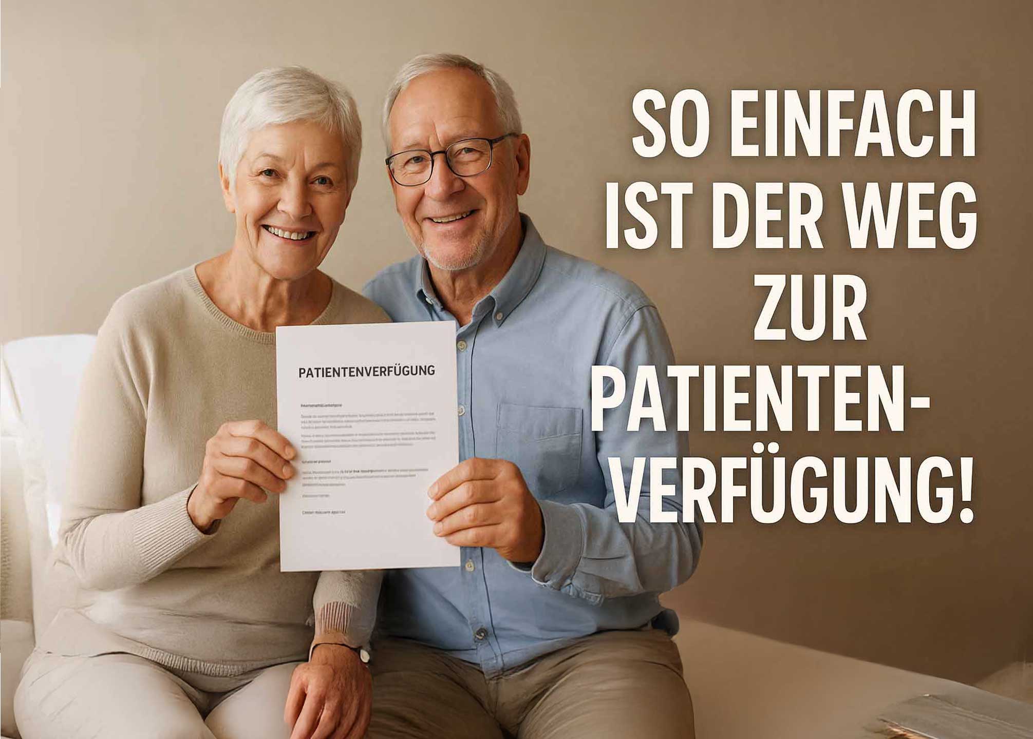 Patientenverfügung online bestellen